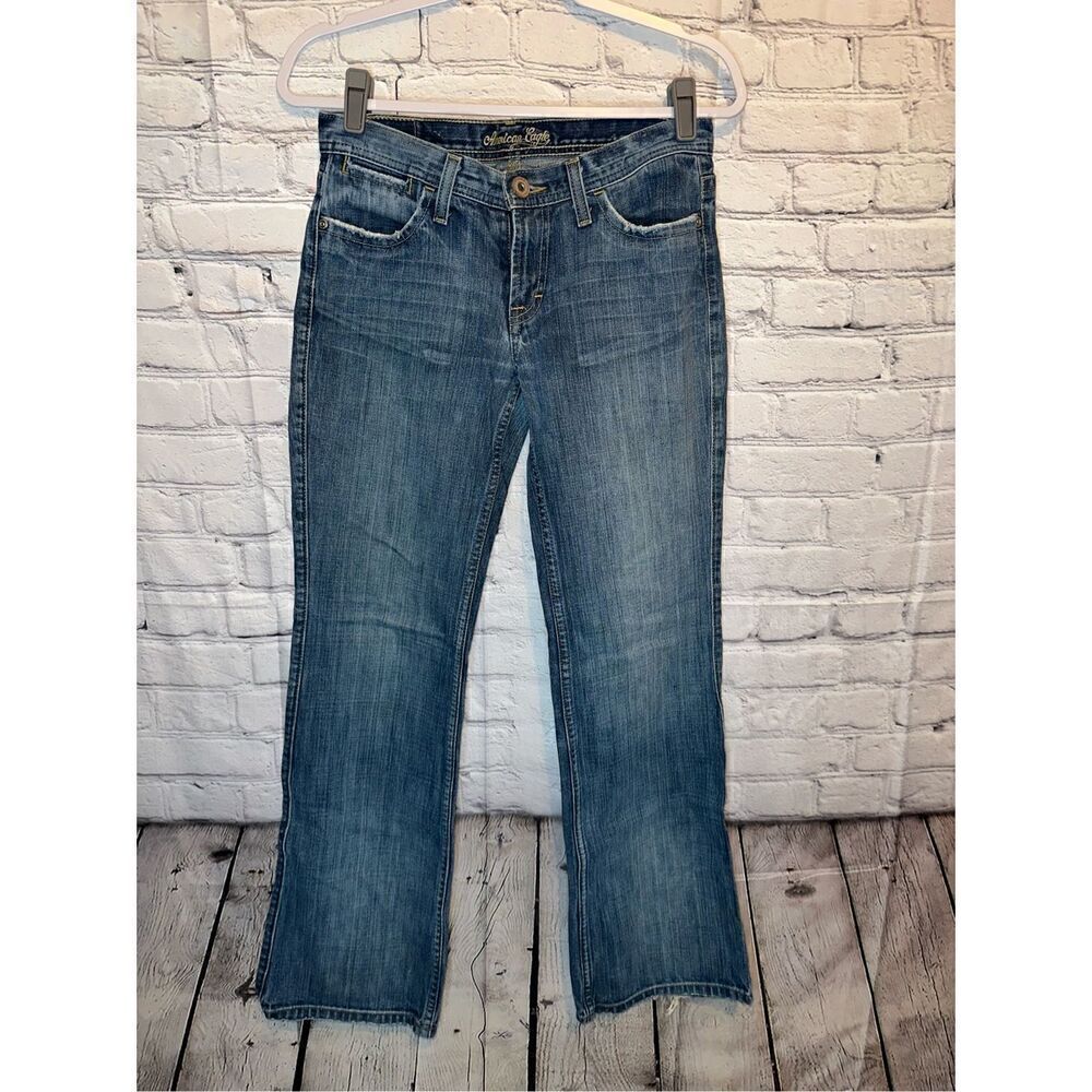 Vintage American Eagle Hipster Relaxed Flare Jeans Women’s 4 Regular